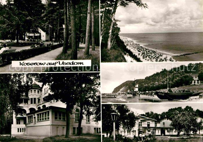 Koserow Ostseebad Usedom Kurplatz Erholungsheim Walter Ulbricht
