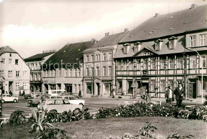 Waren Mueritz Marktplatz