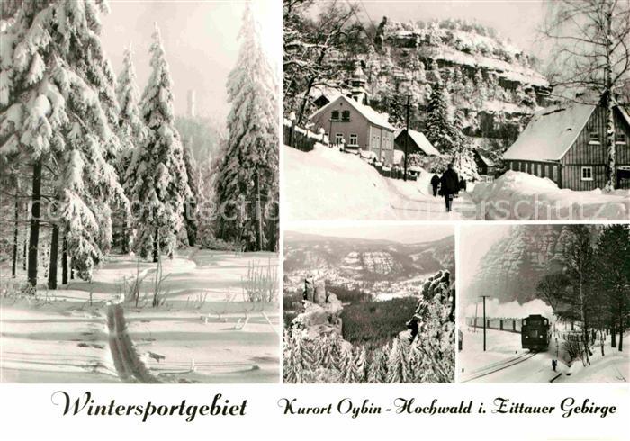 Oybin Sachsen Hochwald Felsengasse Schmalspurbahn