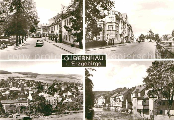 Olbernhau Erzgebirge Teilansichten