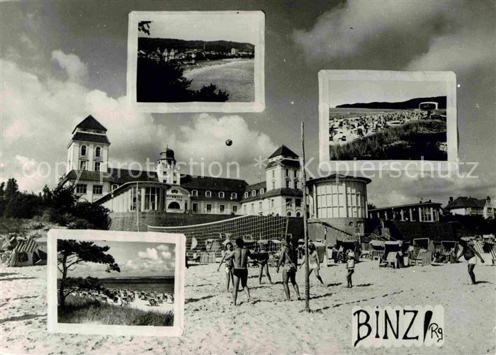 Binz Ruegen Strandansichten