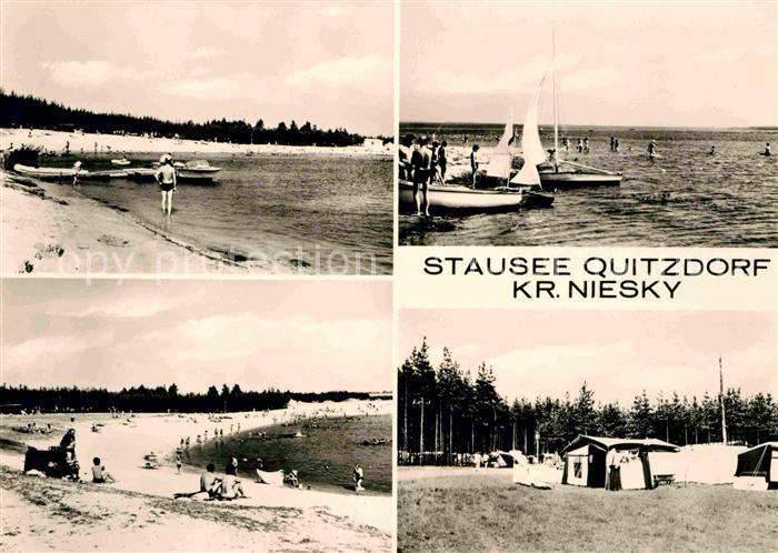 Quitzdorf See Stausee Strand Zeltplatz