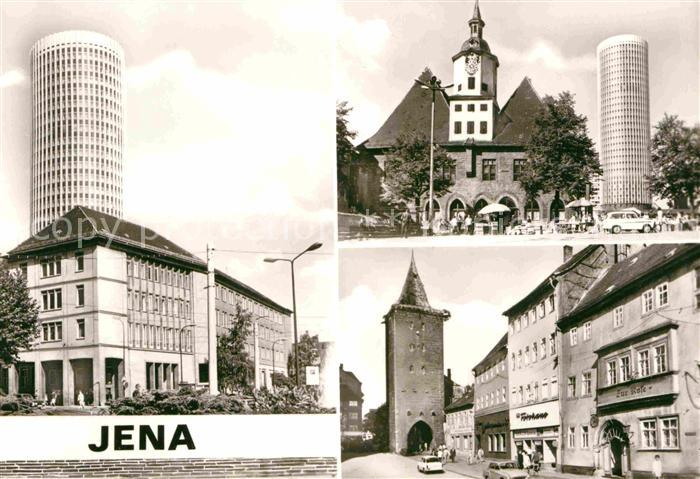 Jena Thueringen Friedrich Schiller Universitaet Rathaus Johannistor