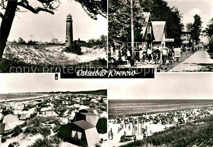 Prerow Ostseebad Leuchtturm Zeltplatz Weg zum Strand
