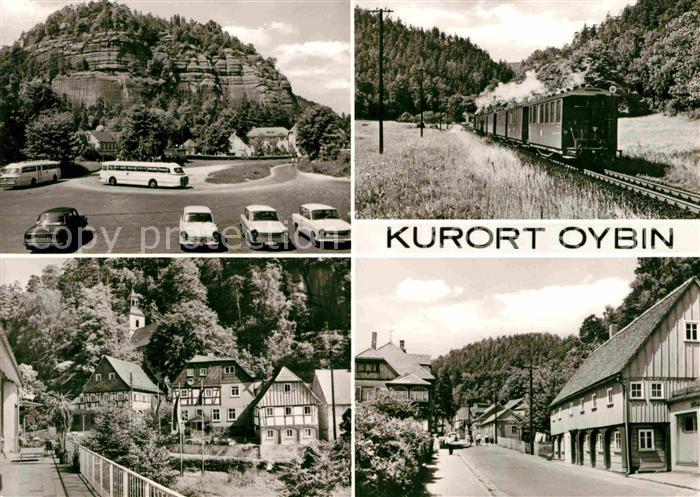 Oybin Sachsen Hochwald Bahn Teilansicht