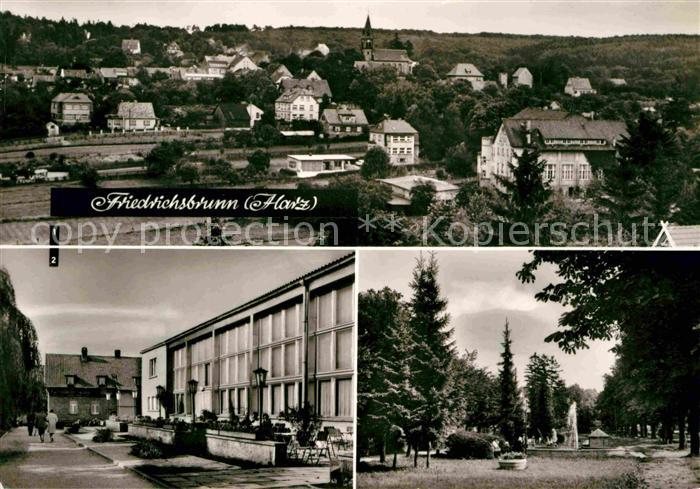 Friedrichsbrunn Harz Sanatorium Ernst Thaelmann Kulturhaus