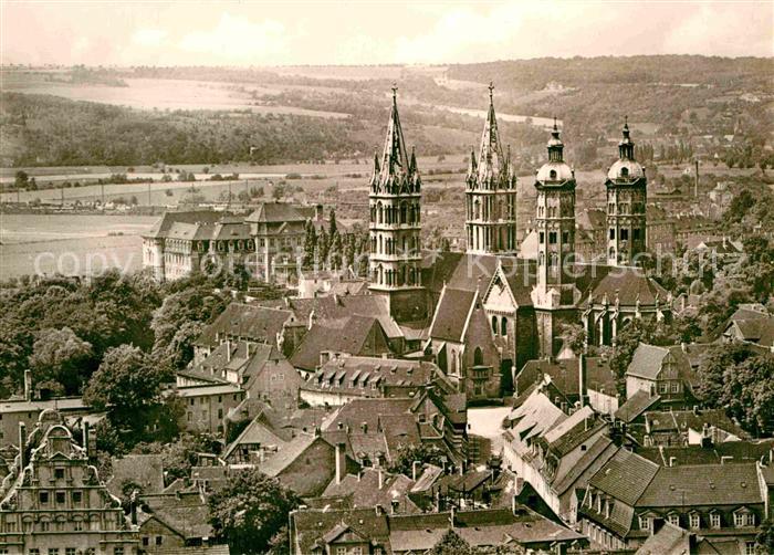 Naumburg Saale Blick zum Dom