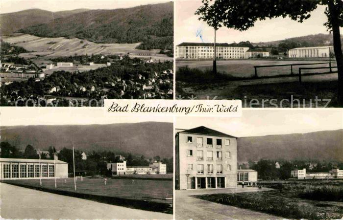 Bad Blankenburg Panorama Sportschule des DTSB