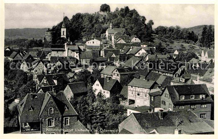 Lindenfels Odenwald Ortsansicht