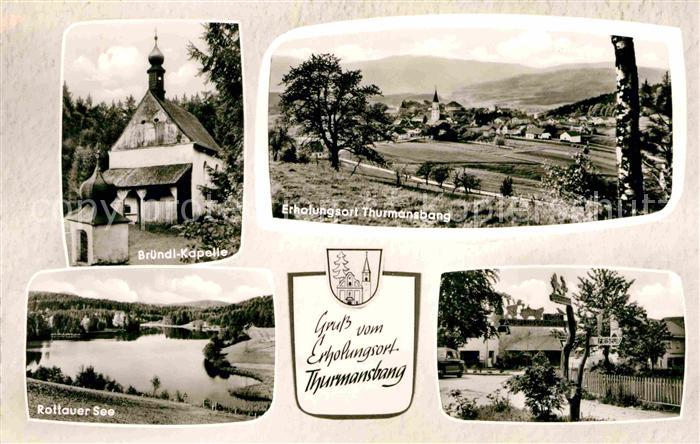 Thurmansbang Bruendl Kapelle Ortsblick Rottauer See