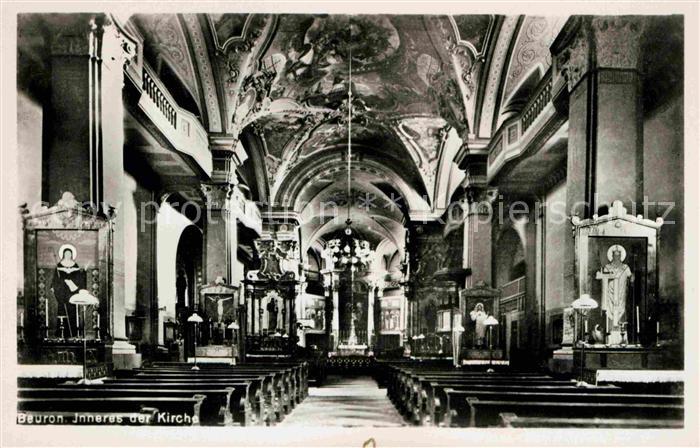 Beuron Donautal Kirche Inneres