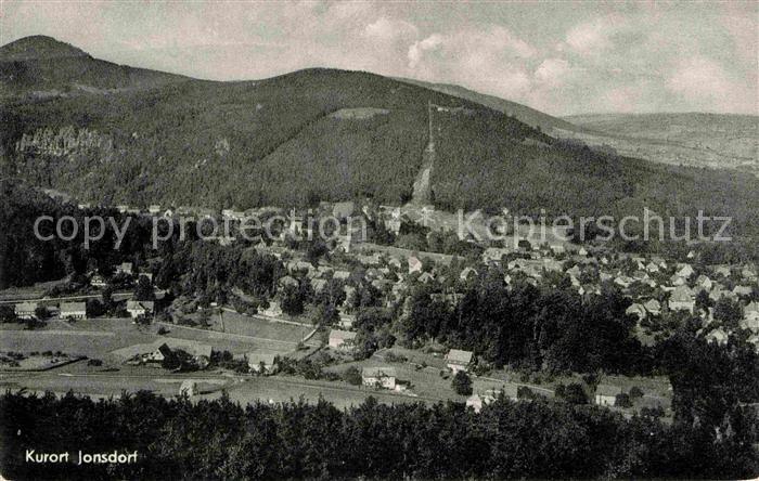 Jonsdorf mit Zittauer Gebirge