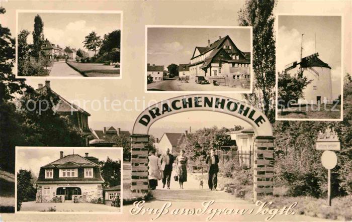 Syrau Vogtland Teilansichten Drachenhoehle