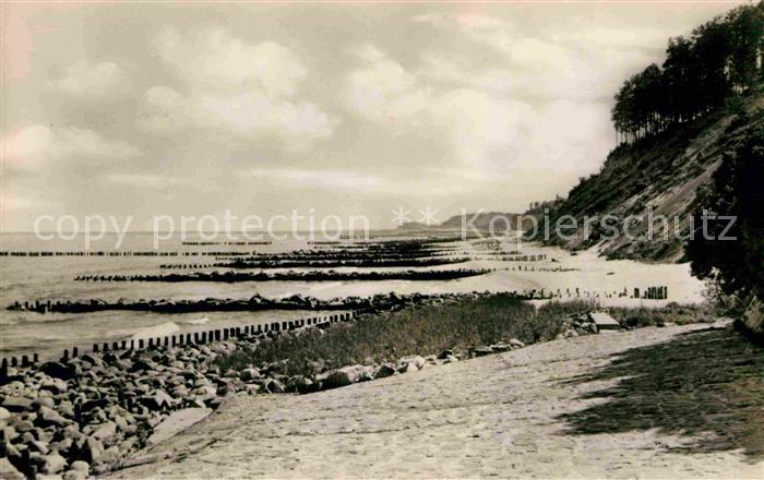 Koserow Ostseebad Usedom Strand Steilkueste