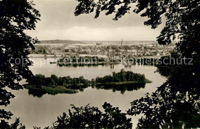 Feldberg Mecklenburg Blick vom Reiherberg