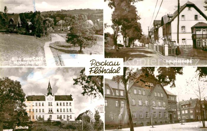 Pockau Cafe Mauersberger Hauptstr Schule Rathaus