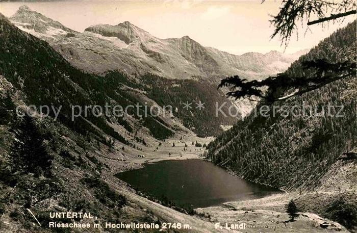 Untertal Riesachsee mit Hochwildstelle