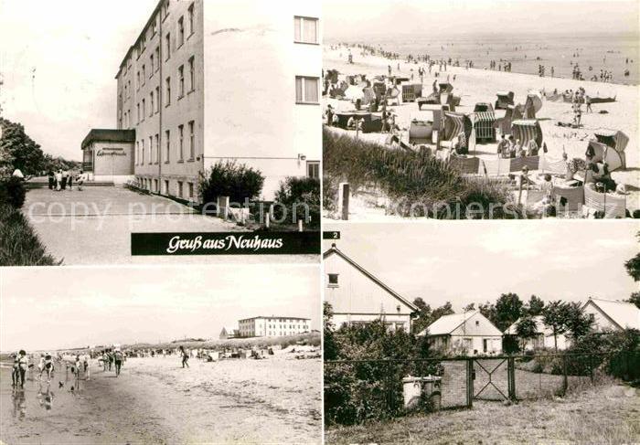 Neuhaus Dierhagen FDGB Erholungsheim Lebensfreude Betriebsferienhaeuser Strand