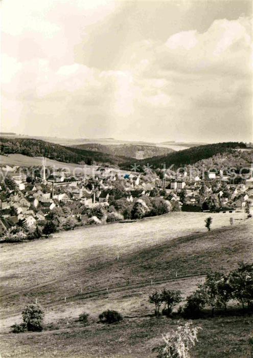 Ehrenfriedersdorf Erzgebirge Unterer Stadtteil mit Kreyerberg