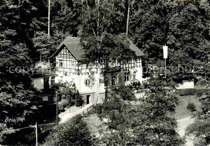 Saechsische Schweiz HOG Waldhaus im Kirnitzschtal