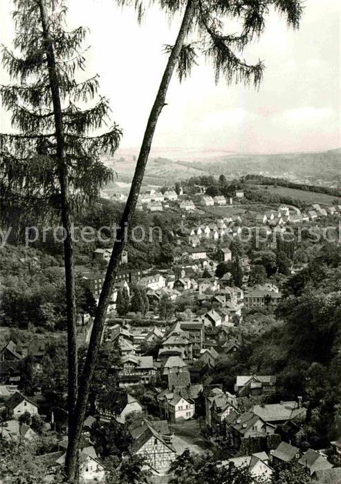 Thal Ruhla Bad Blick vom Schossberg