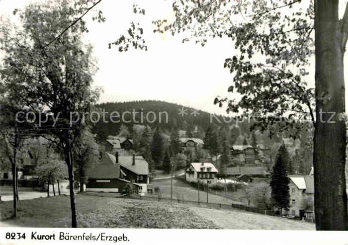 Baerenfels Erzgebirge Teilansicht