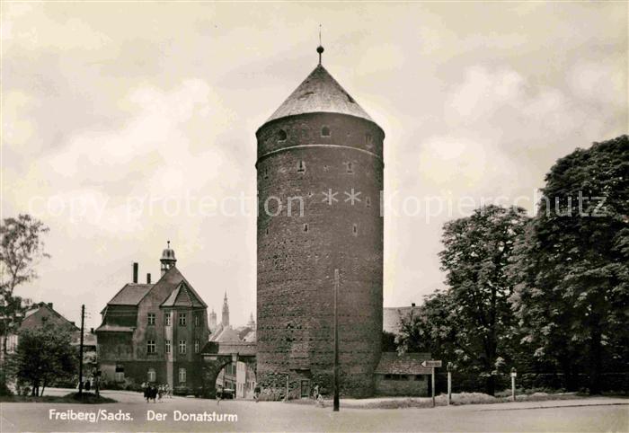 Freiberg Sachsen Der Donatsturm