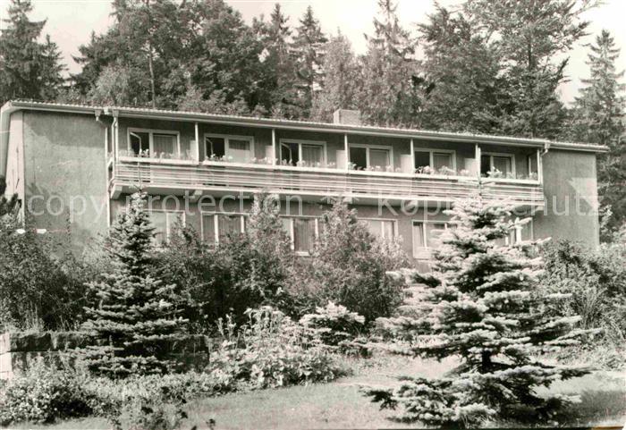 Hartha Tharandt Betriebsgenesungsheim der Dt Reichsbahn Otto Rehschuh