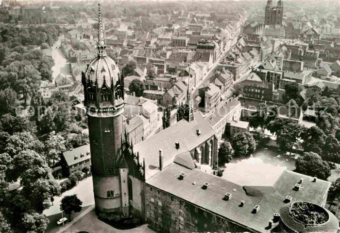 Wittenberg Lutherstadt Fliegeraufnahme