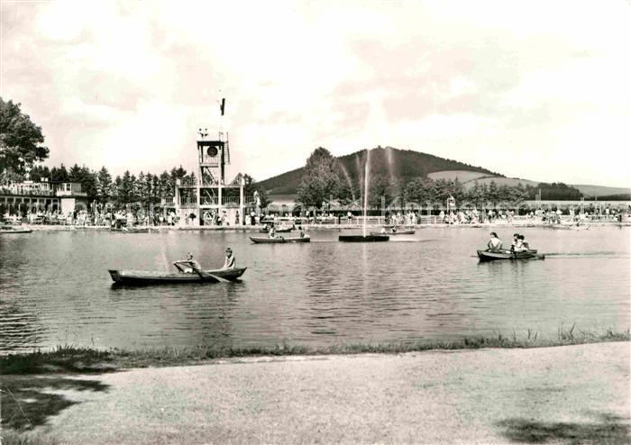 Grossschoenau Sachsen Waldstrandbad