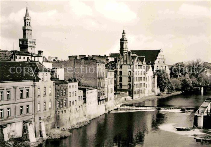 Opole Oppeln Oberschlesien Nad kanalem Mlynowka