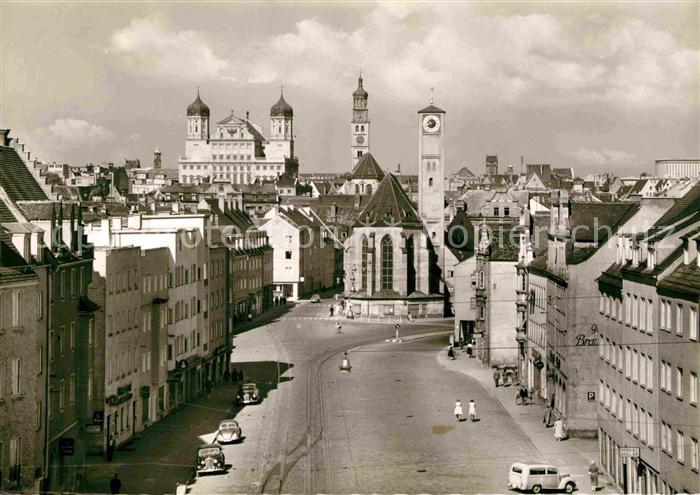 Augsburg Jakobskirche Rathaus Perlachturm