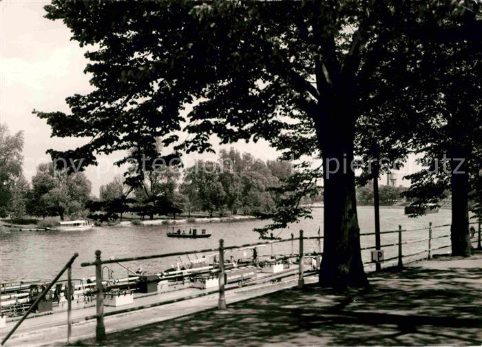 Offenbach Main Mainpartie und Faehre