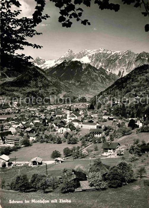 Schruns Vorarlberg Montafon mit Zimba