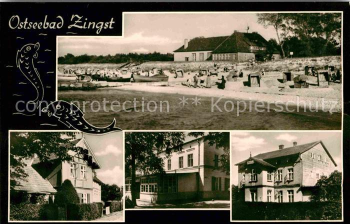 Zingst Ostseebad Strandpartie Dorfmotive