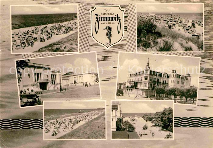 Zinnowitz Ostseebad Strandpartien Hotel Promenade