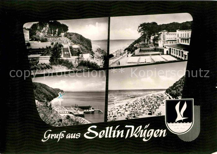 Sellin Ruegen Teilansichten Strand