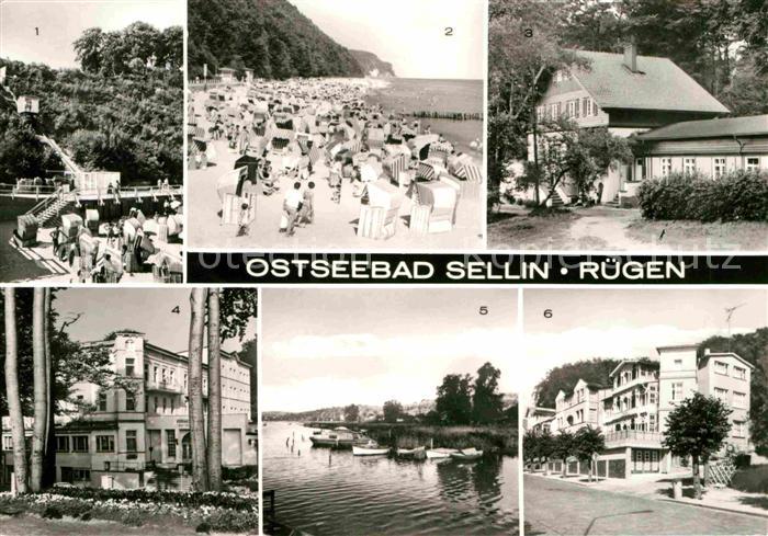 Sellin Ruegen Fahrstuhl Strand Krankenhaus Kurhaus Selliner See Muetterheim Wilh