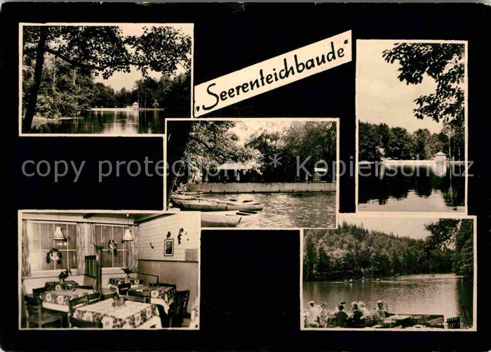 Seerenteichbaude Gaststaetten und Betriebsferienheim der HOG Dresden Mitte