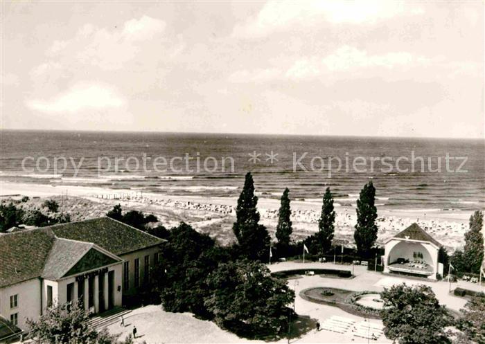 Heringsdorf Ostseebad Usedom Kulturhaus und Konzertpavillon