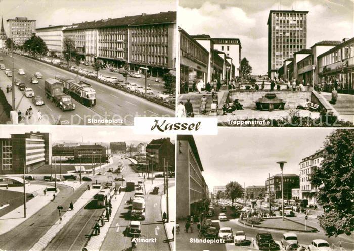 KAssEL  CITY Staendeplatz Treppenstrasse Altmarkt