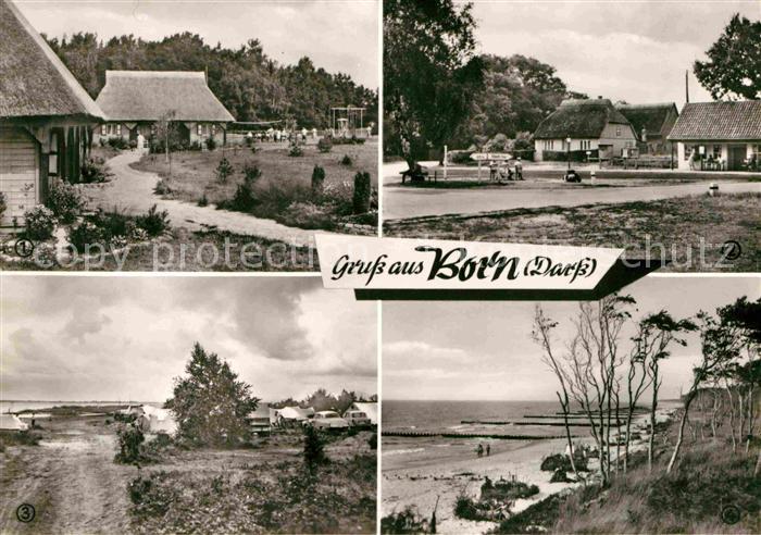 Born Darss Urlauberdof Chausseestrasse Zeltplatz Saaler Bodden Weststrand