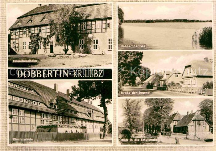 Dobbertin Feierabendheim Dobbertiner See Pionierschule Schulstrasse