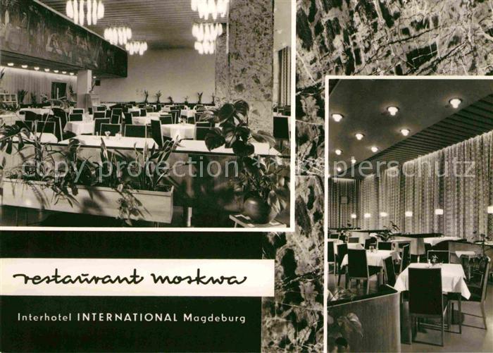 MAGDEBURG  CITY Interhotel International Restaurant Moskwa