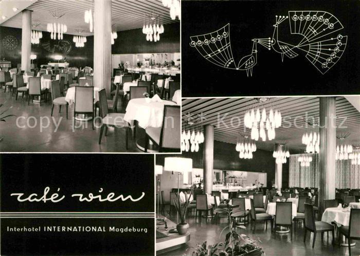 MAGDEBURG  CITY Interhotel International Cafe Wien