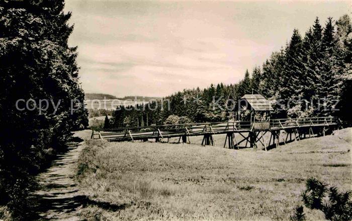 Brambach Bad Staatliches Radiumbad Roethenbachtal