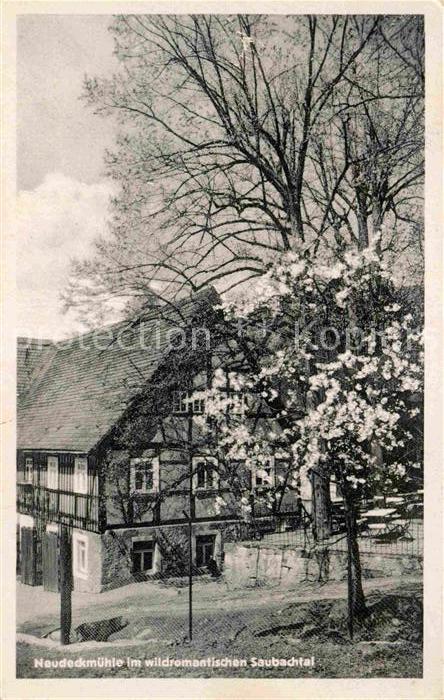 Wilsdruff Neudeckmuehle Saubachtal