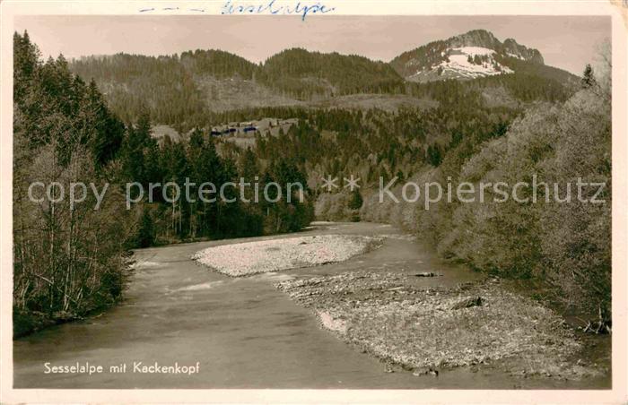 Oberstdorf Sesselalpe Kackenkopf Breitach