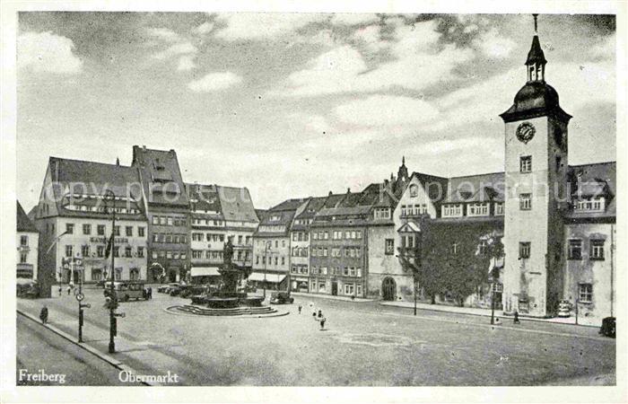 Freiberg Sachsen Obermarkt