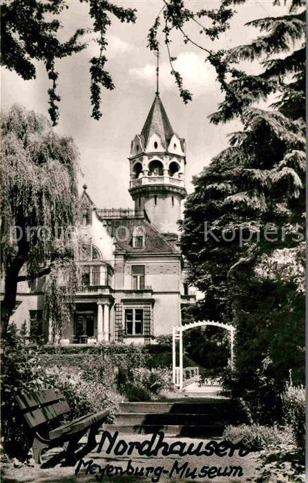 Nordhausen Thueringen Meyenburg Museum